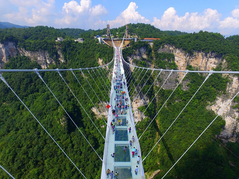 张家界大峡谷玻璃桥